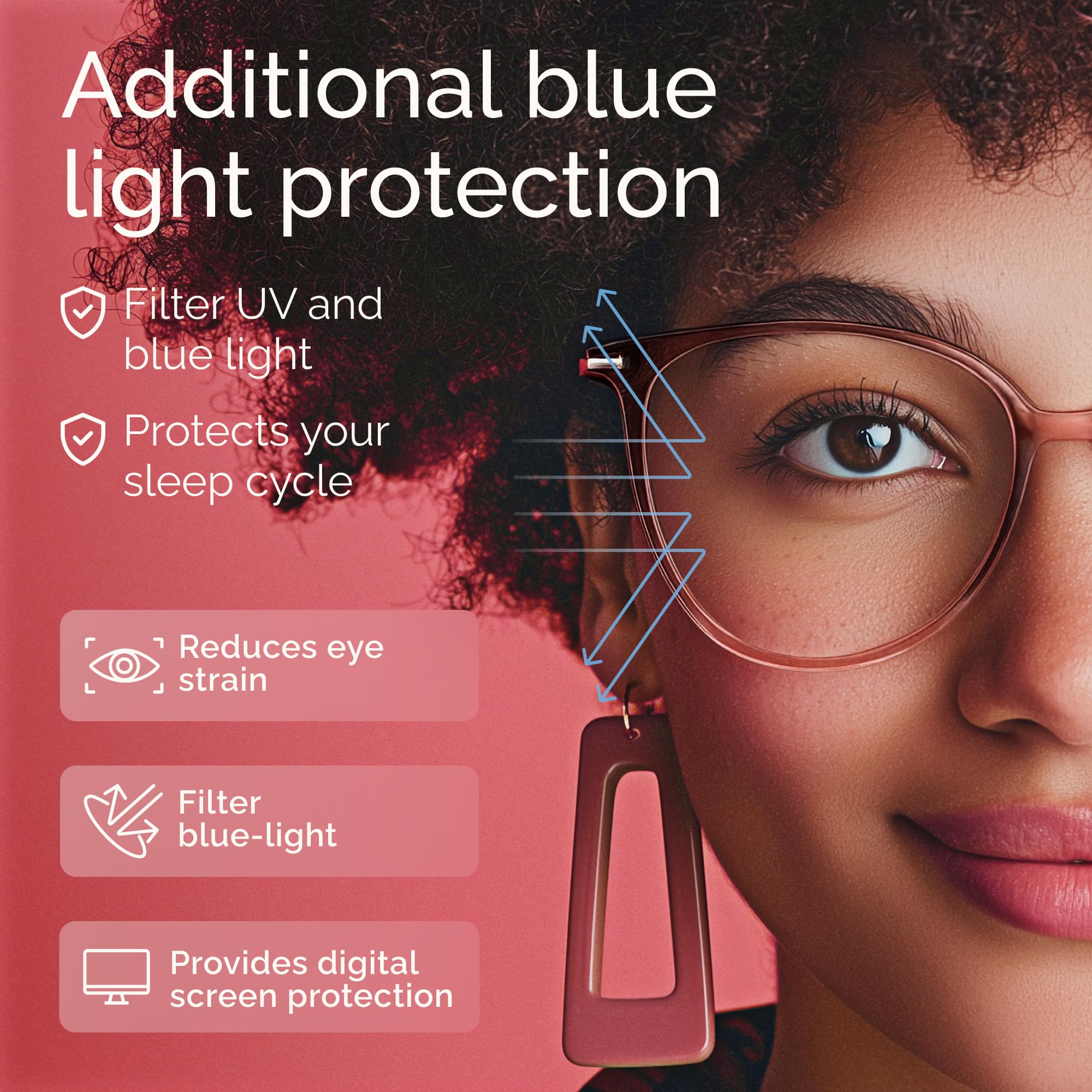 Gaoye anti-reflective HD lens provides near-clear vision with reduced glare