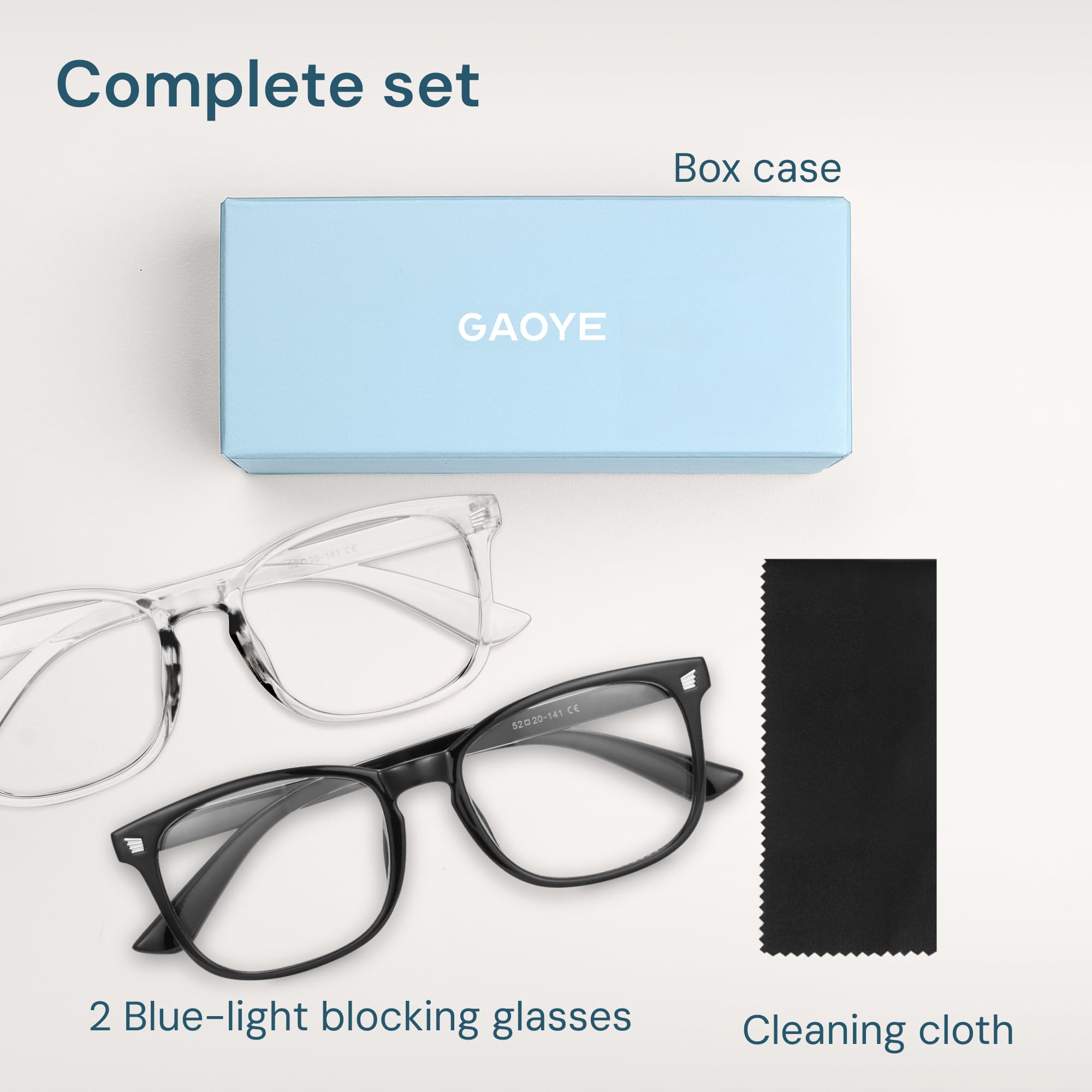Gaoye cosplay-friendly glasses offering practical style for costumes and events