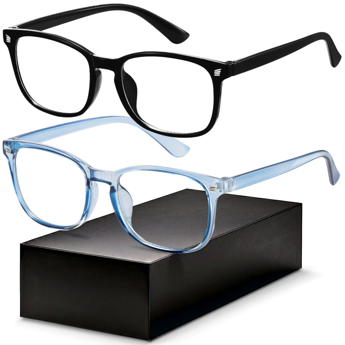 Gaoye blue light blocking glasses fashion square eyeglasses protect eyes during screen time with style