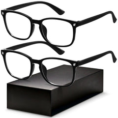 Gaoye blue light blocking glasses with fashion square frame reduce screen glare during work