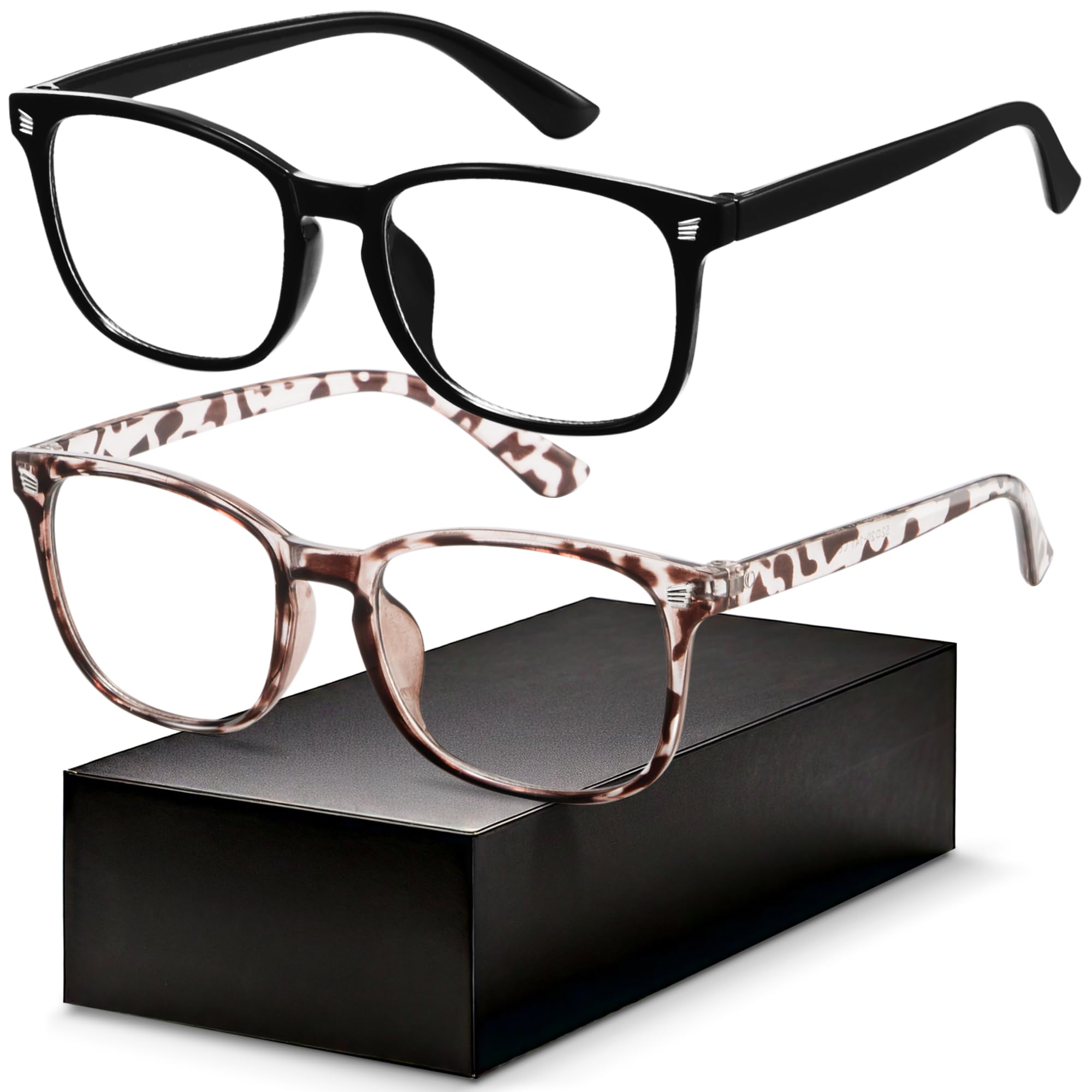 Gaoye blue light blocking glasses with fashion square frames for daily screen comfort.