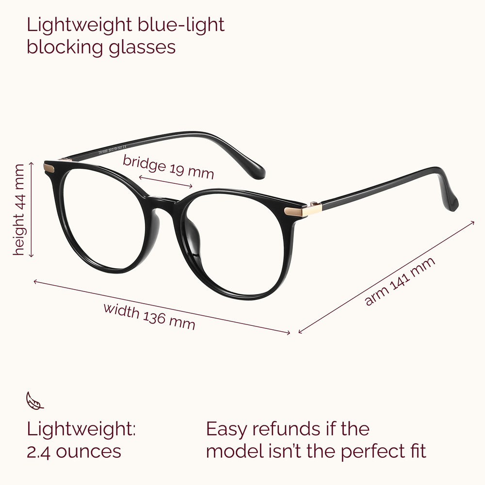 Gaoye retro round frame glasses ideal for indoor use with fashion and comfort