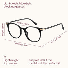 Gaoye retro round frame glasses ideal for indoor use with fashion and comfort