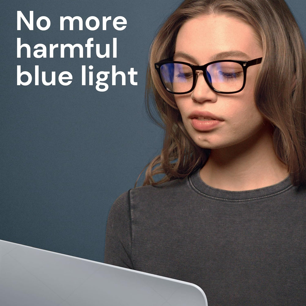 Gaoye blue light blockers with UV400 protection shield eyes during extended screen time
