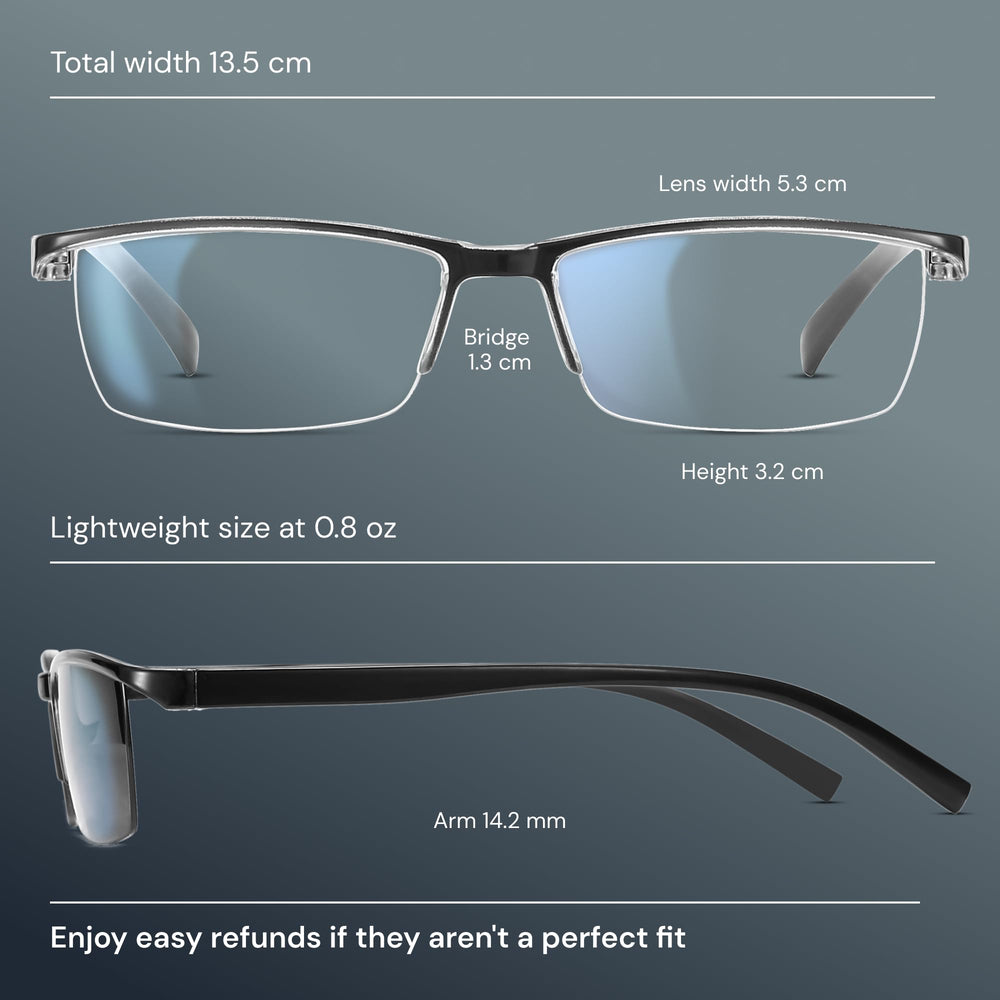 Gaoye blue light filter glasses reduce screen glare for daytime viewing.