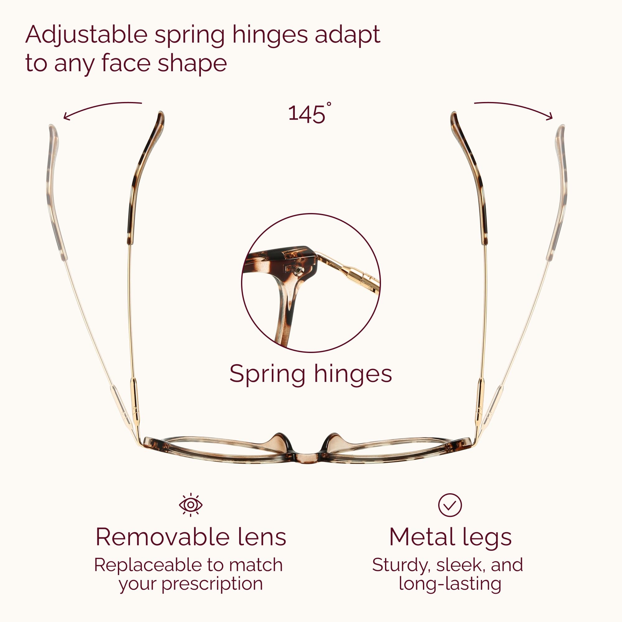 Gaoye blue light glasses anti-reflective lens minimizes reflections for clear viewing.