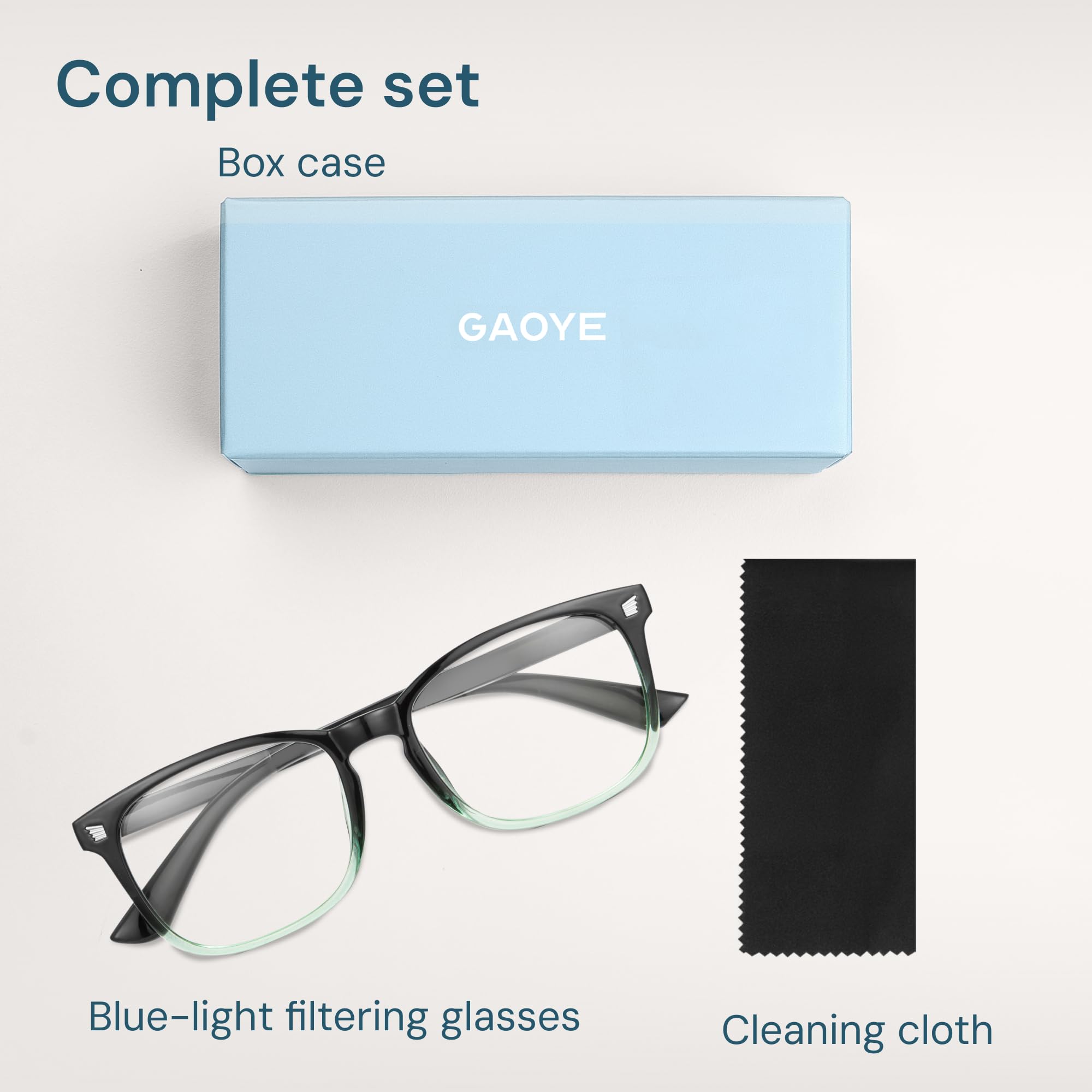 Gaoye blue light glasses may support late night use and better sleep routines