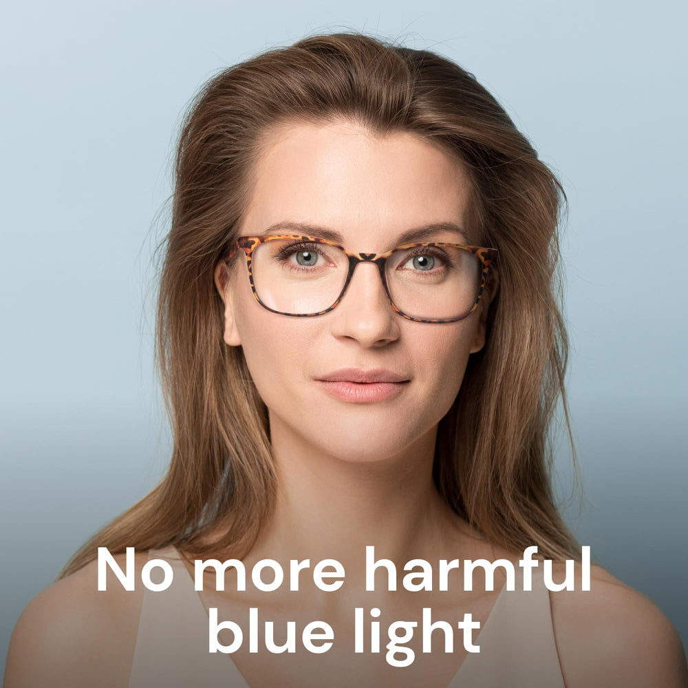 Gaoye blue light glasses with replaceable prescription lenses for customization.