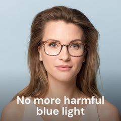 Gaoye blue light glasses with replaceable prescription lenses for customization.