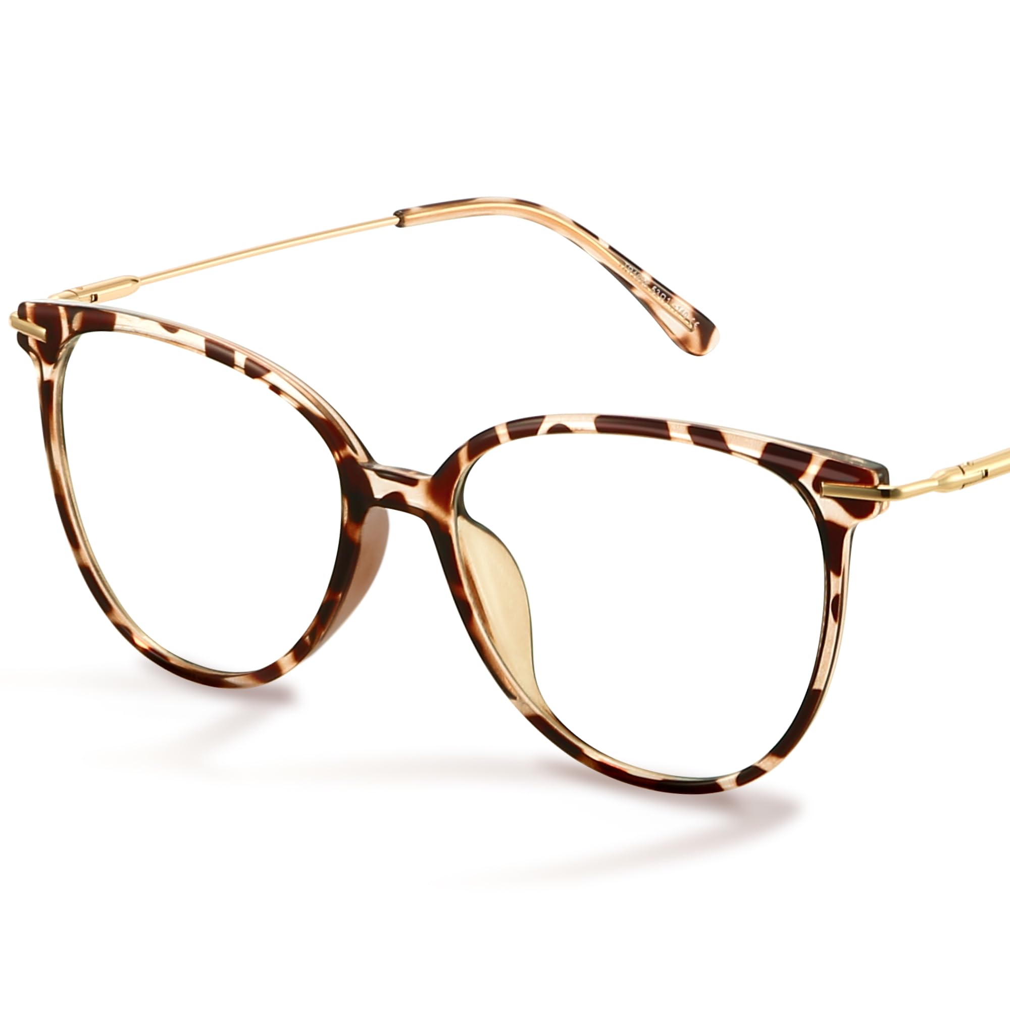 Gaoye blue light glasses with round TR90 frames for everyday screen use.