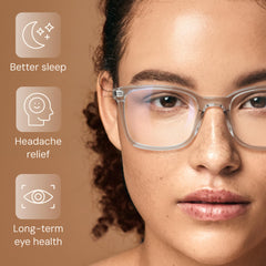 Gaoye lens closeup with amber tint for color accuracy