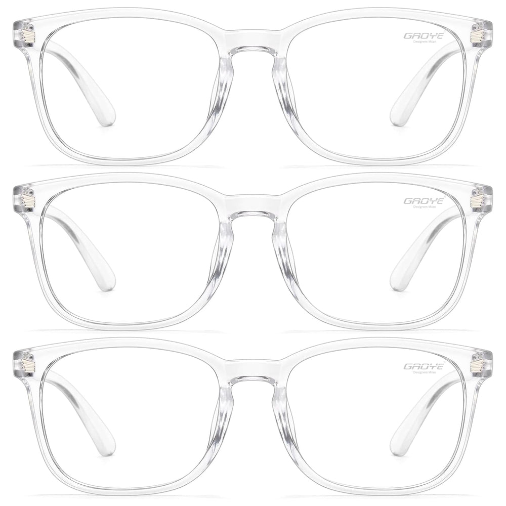 Gaoye blue light glasses front view for women showing stylish frame and comfortable fit.