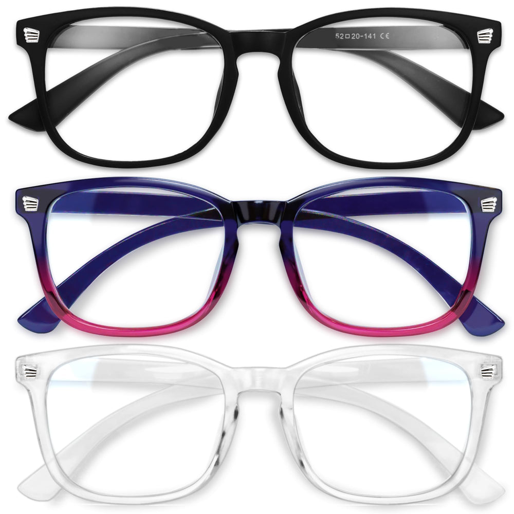 Gaoye blue light glasses for women front view showing potential to reduce screen eye strain