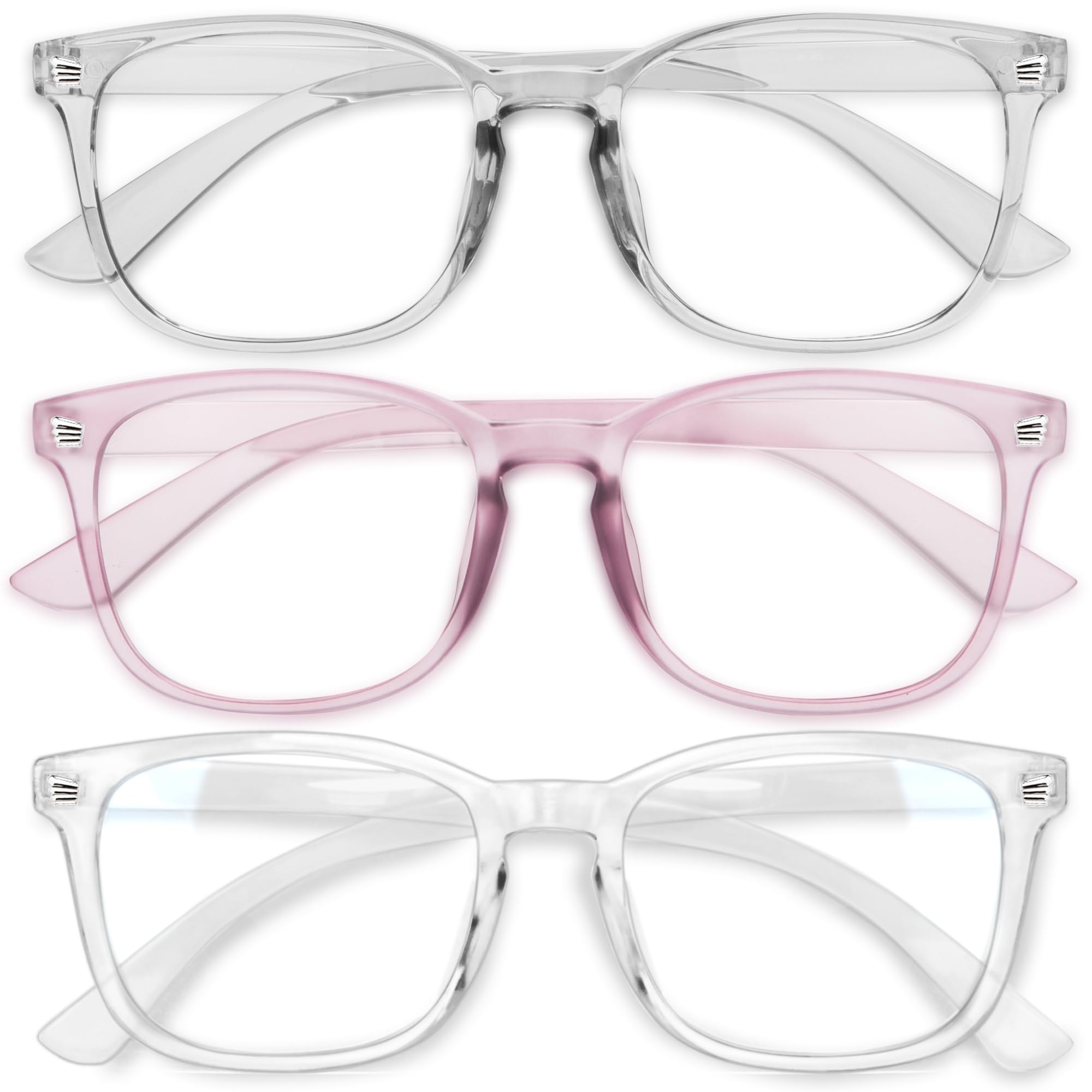 Gaoye blue light glasses for women, front view, lightweight and stylish for daily screen use.