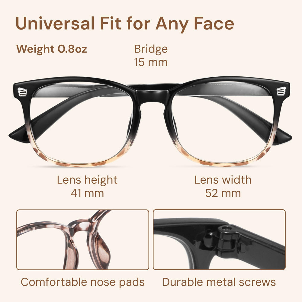 Gaoye anti-reflective lens detail reduces glare from screens
