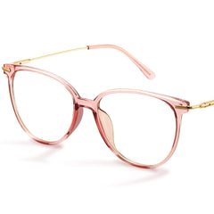 Gaoye blue light round glasses reducing screen glare and eye strain