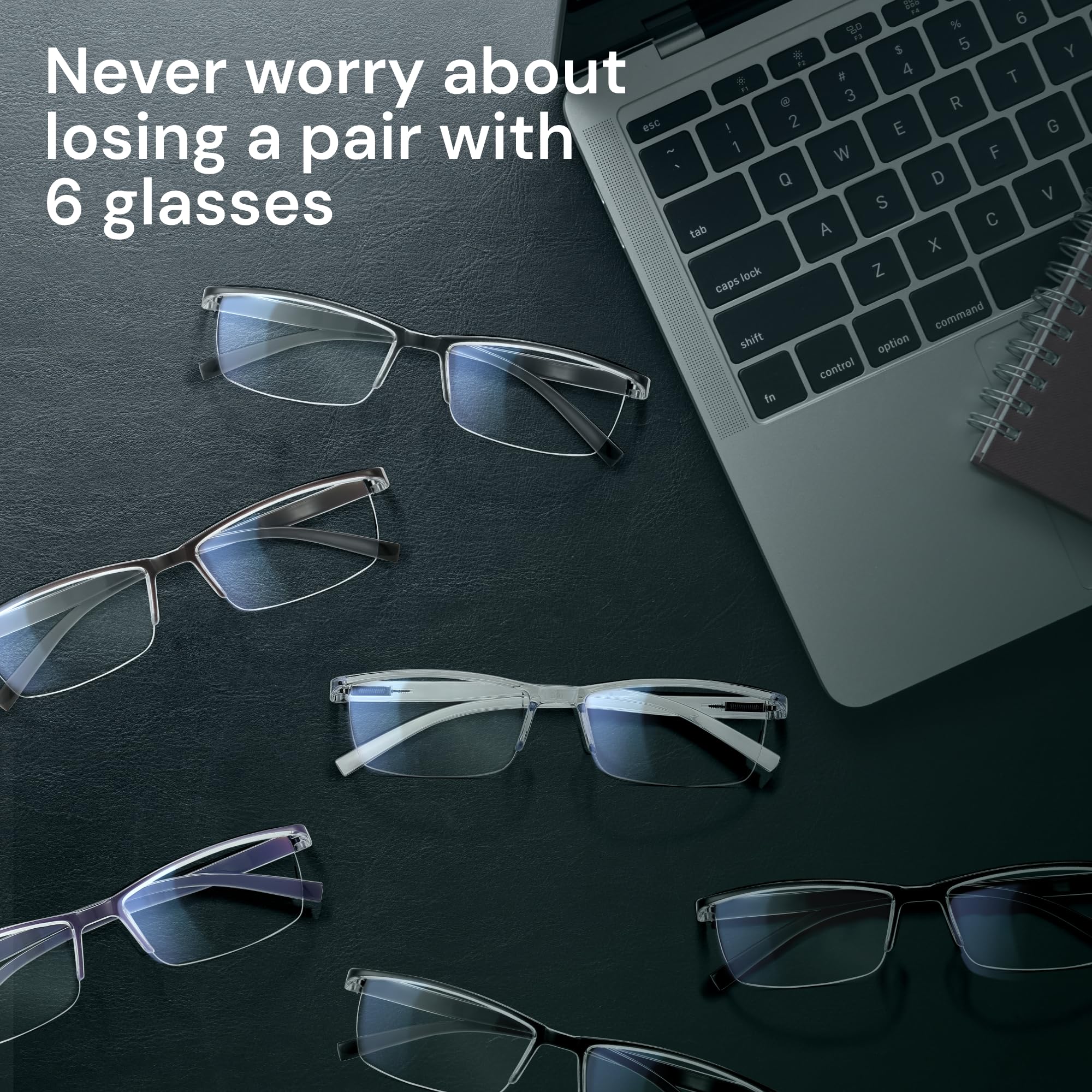 Gaoye compact case and cleaning cloth included for easy storage.