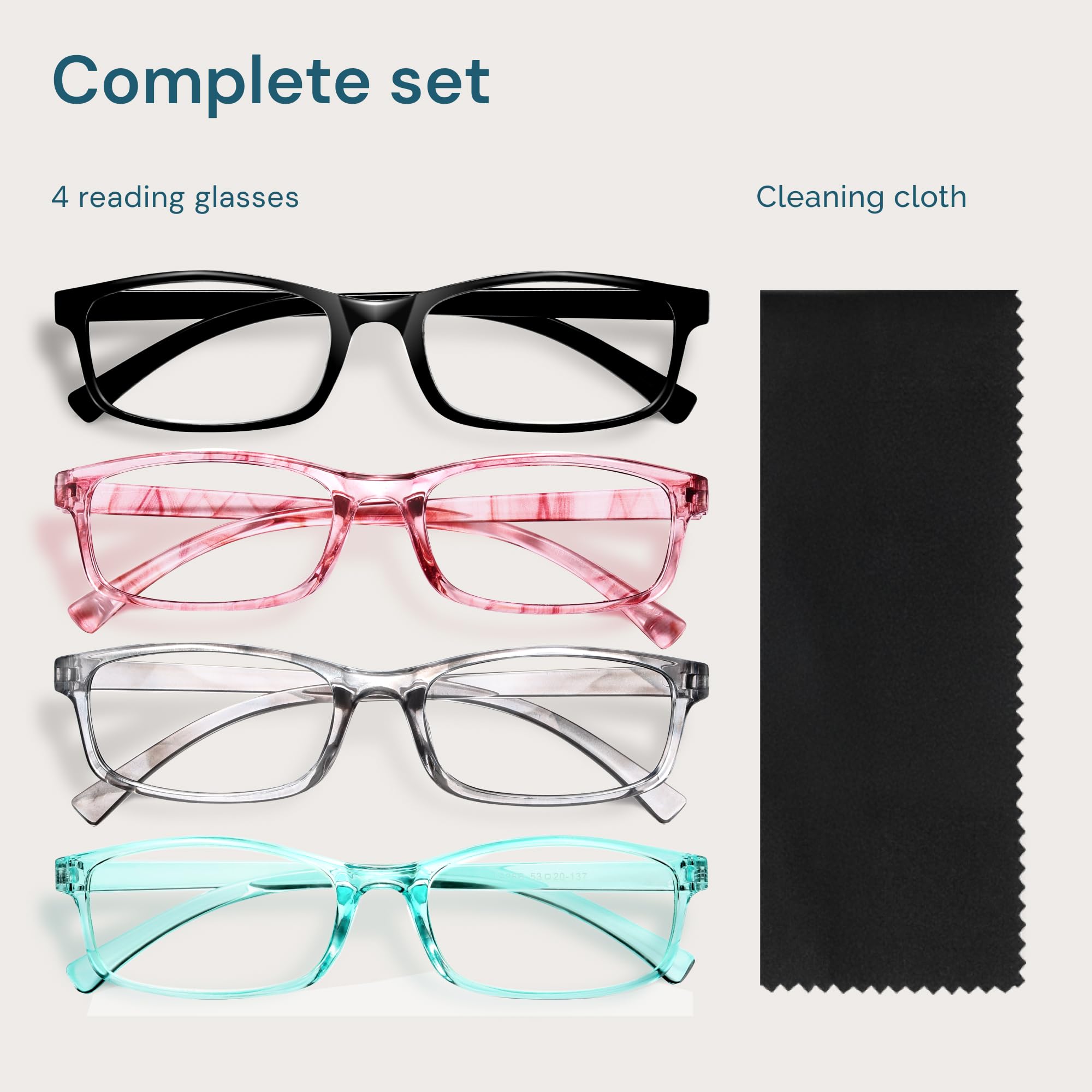 Estuche incluido para guardar las gafas Gaoye con seguridad