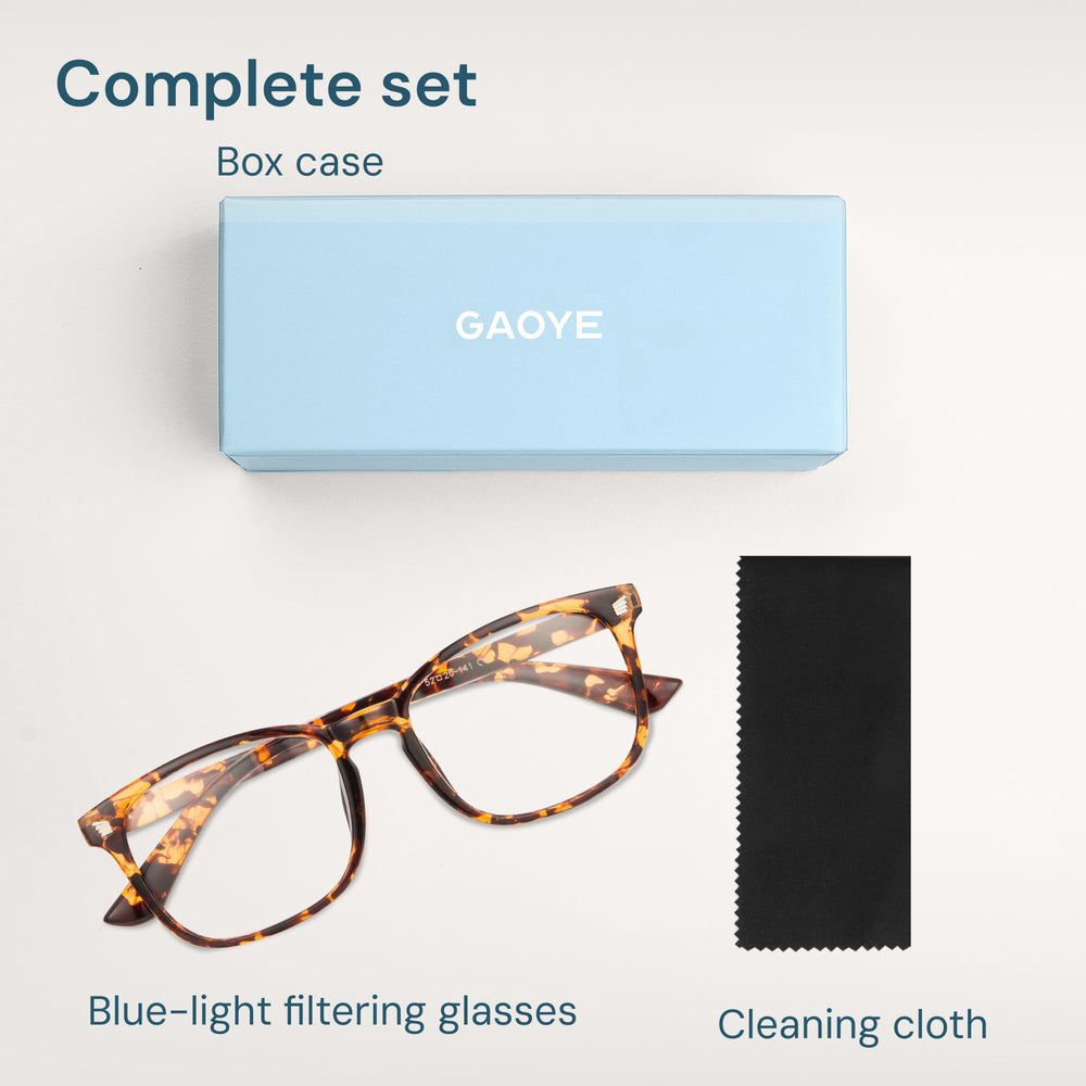 Estuche Gaoye para gafas, protección y transporte.
