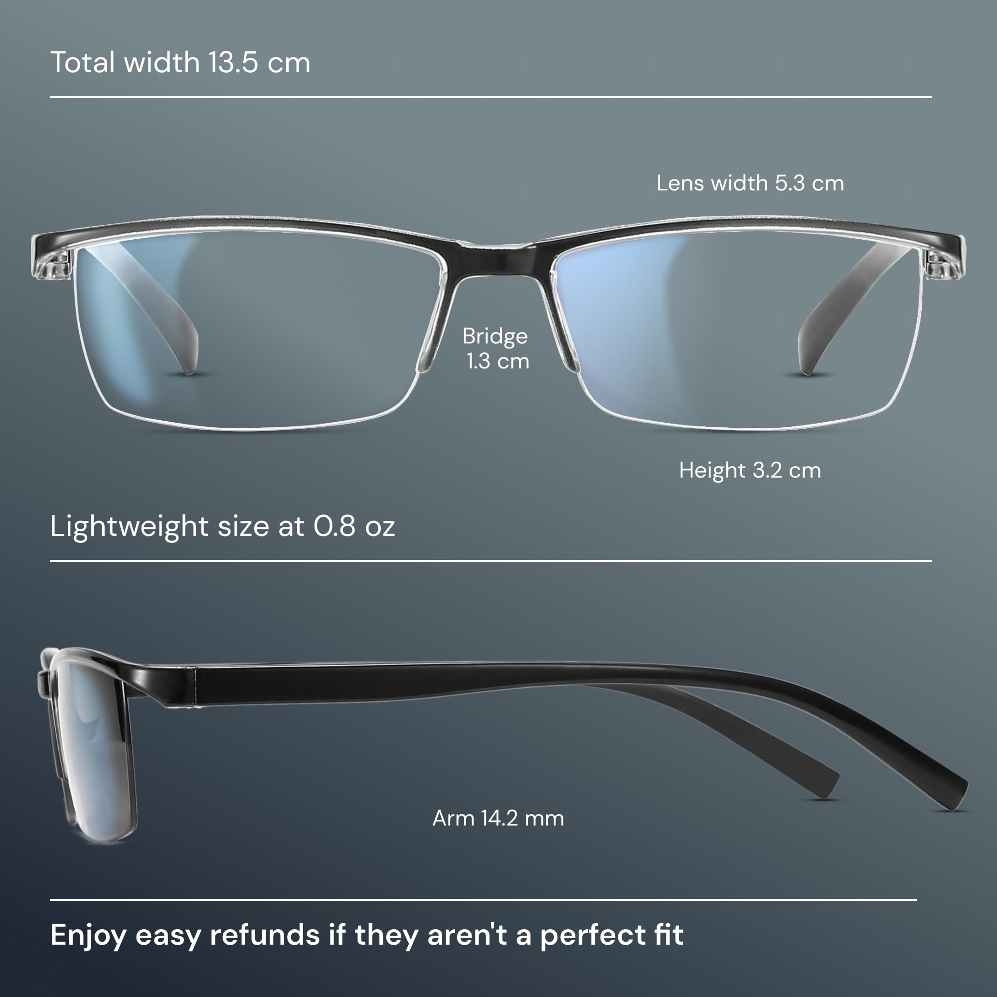 Gaoye sun-reading glasses for outdoor use on bright day