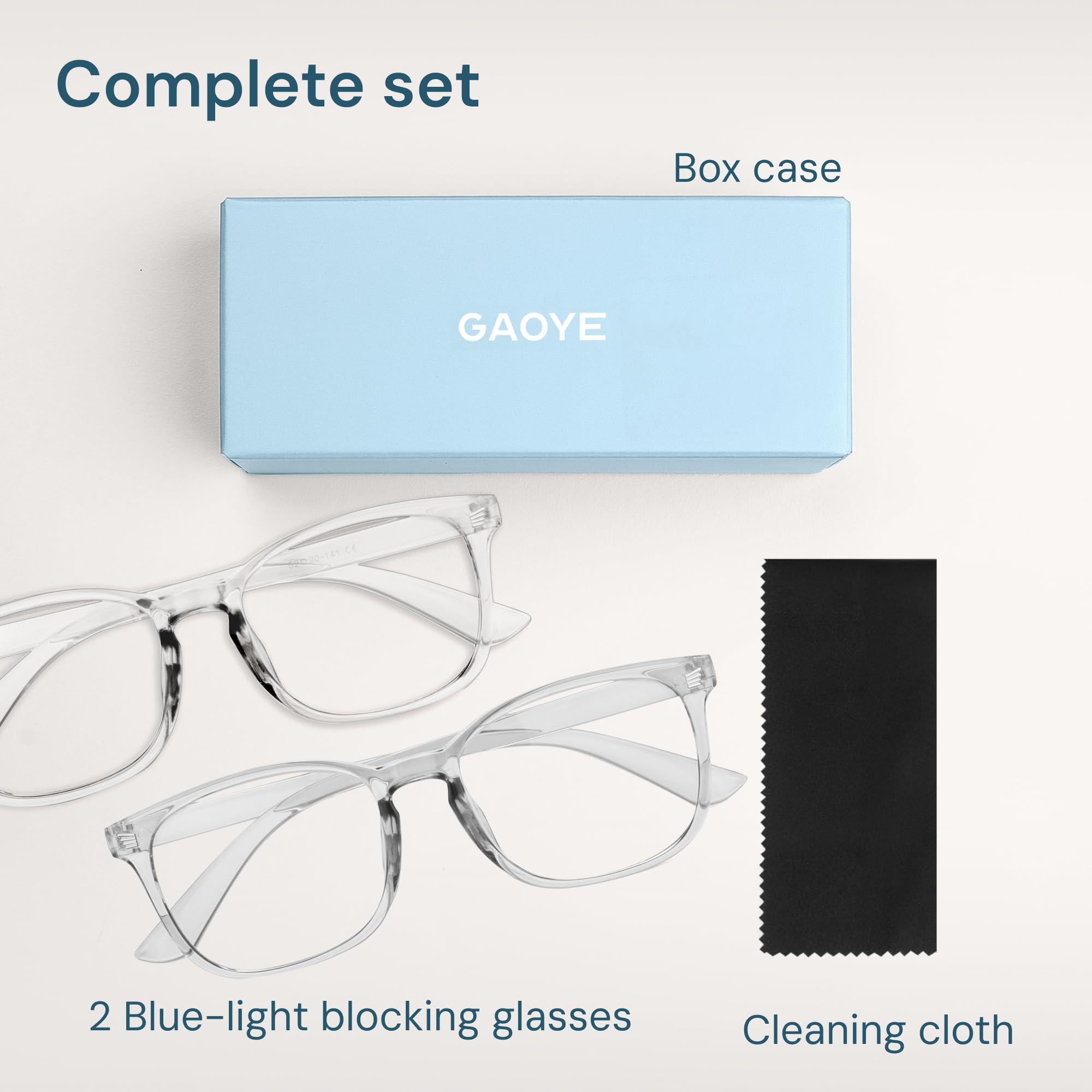 Gaoye fashion square glasses suit work, study, and leisure with versatile style.