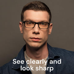 Gaoye five-pack reading glasses with case for travel and backups.