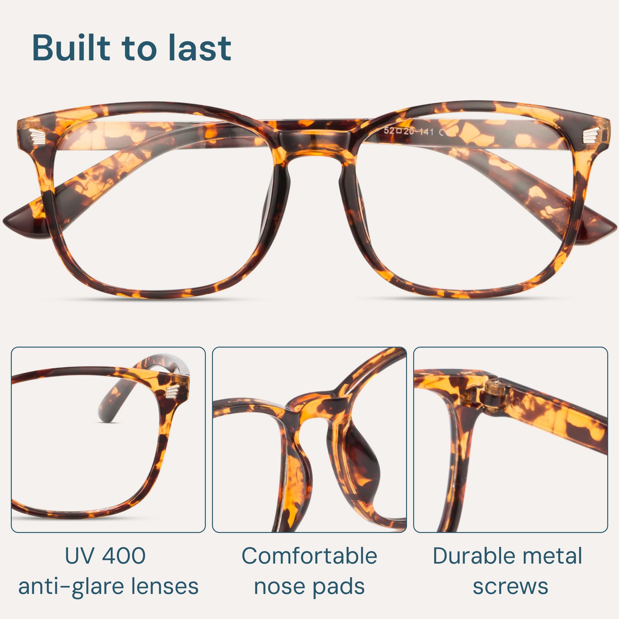 Gafas Gaoye ligeras y duraderas, ideales para sesiones largas.