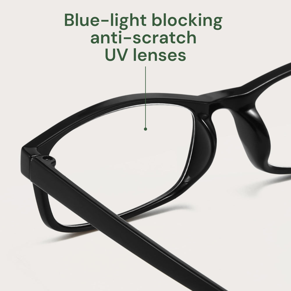 Lentes con bloqueo de luz azul UV400 de Gaoye para pantallas