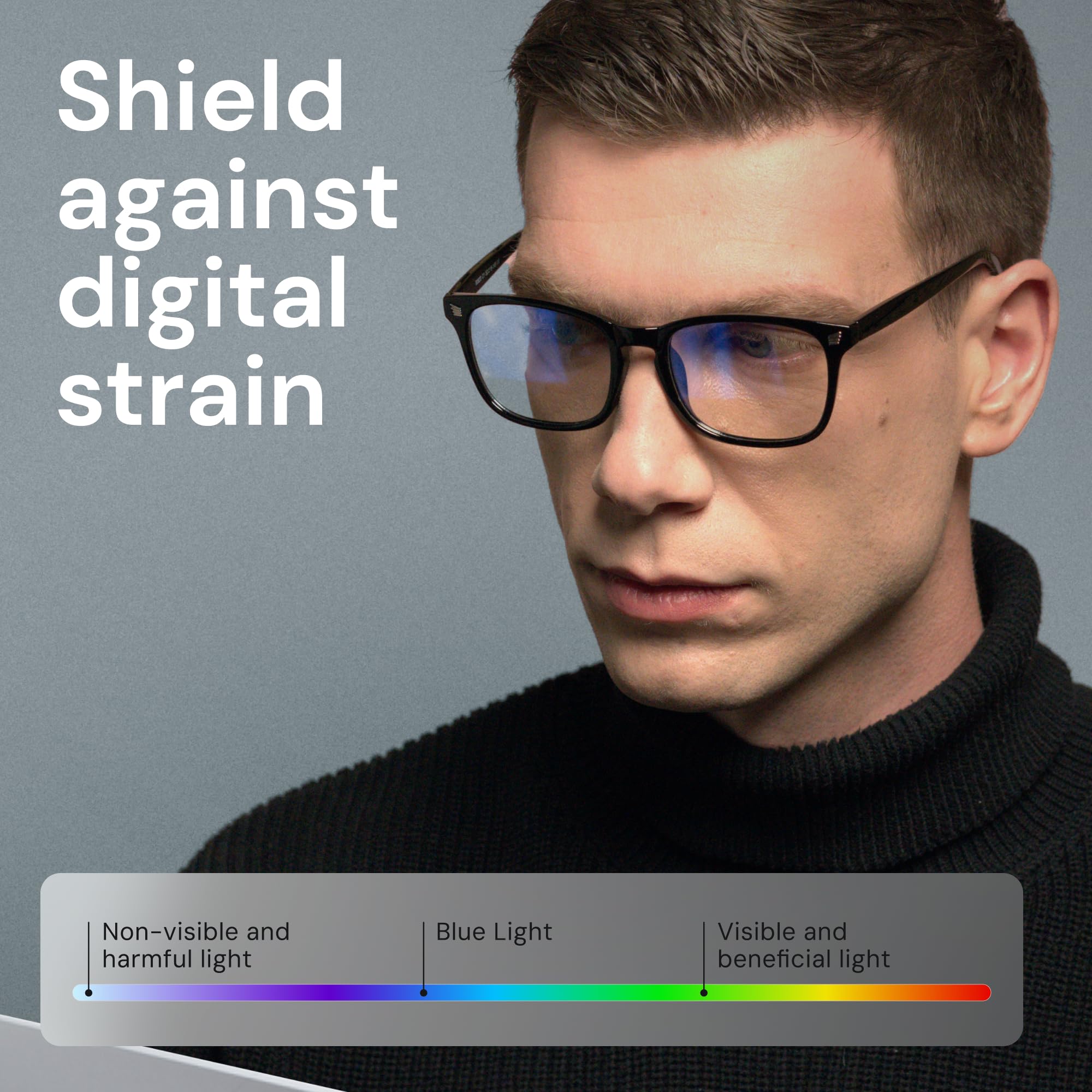 Gaoye leopard blue light glasses offer comfort during long work sessions