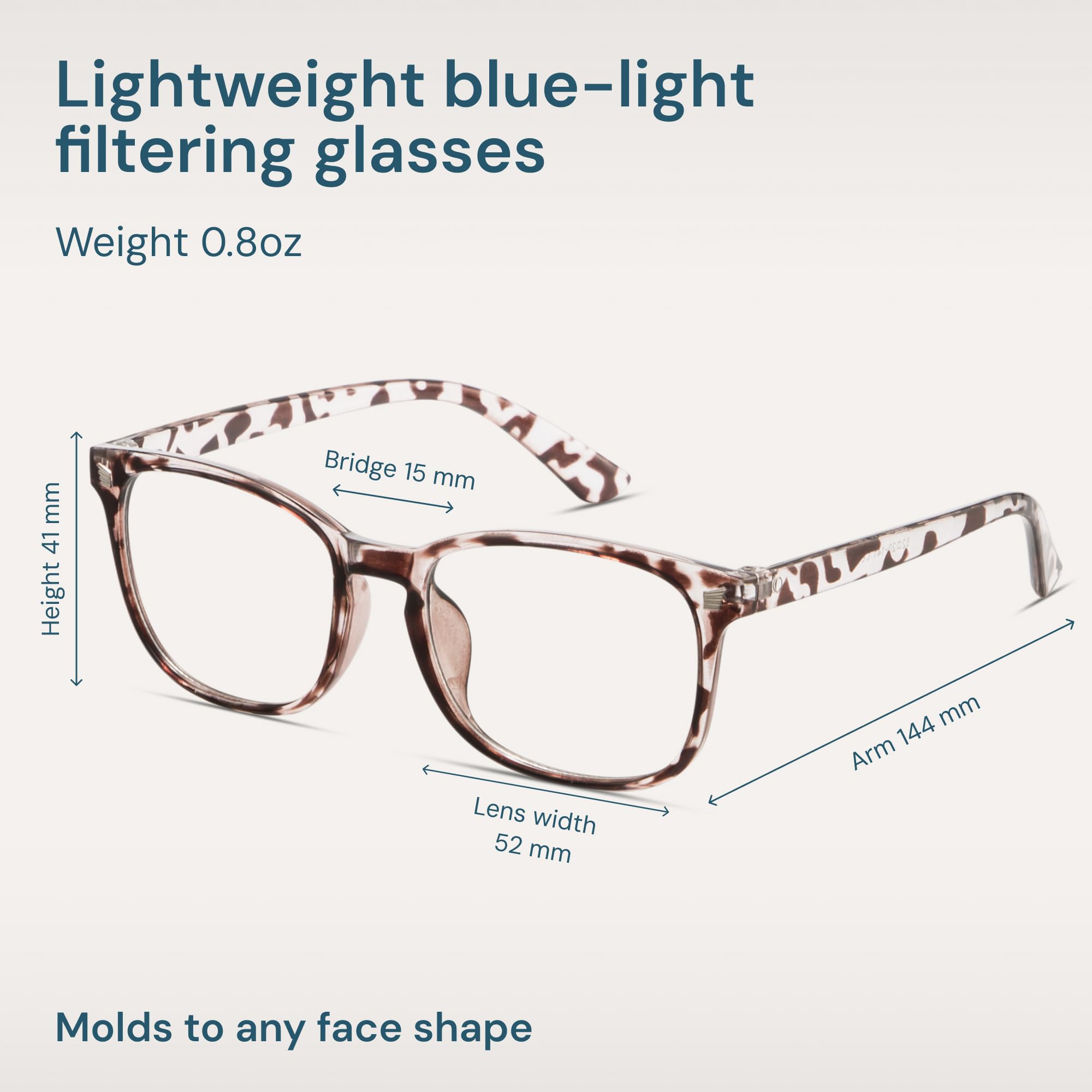 Gaoye leopard blue light glasses with UV400 protection for screens