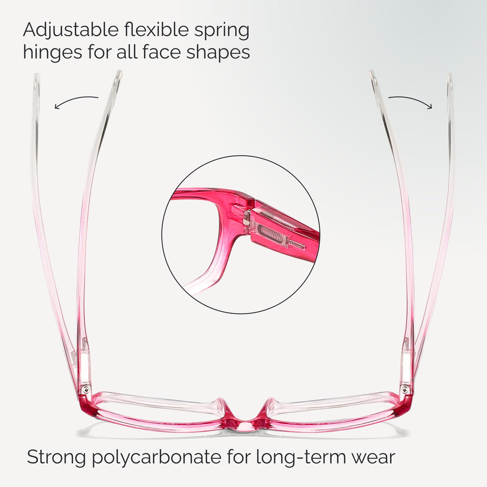 Gaoye PC material frame combines durability with lightweight comfort.