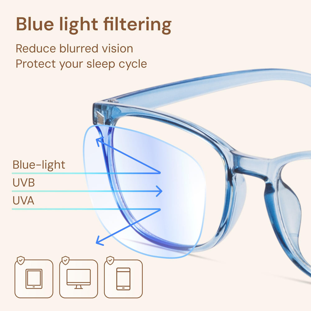 Gaoye polycarbonate frame close-up, durable and flexible for long use.