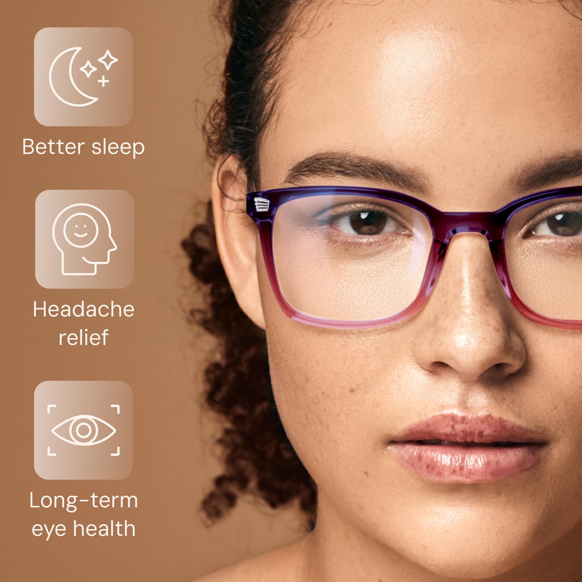 Gaoye polycarbonate lens close up with anti reflective coating