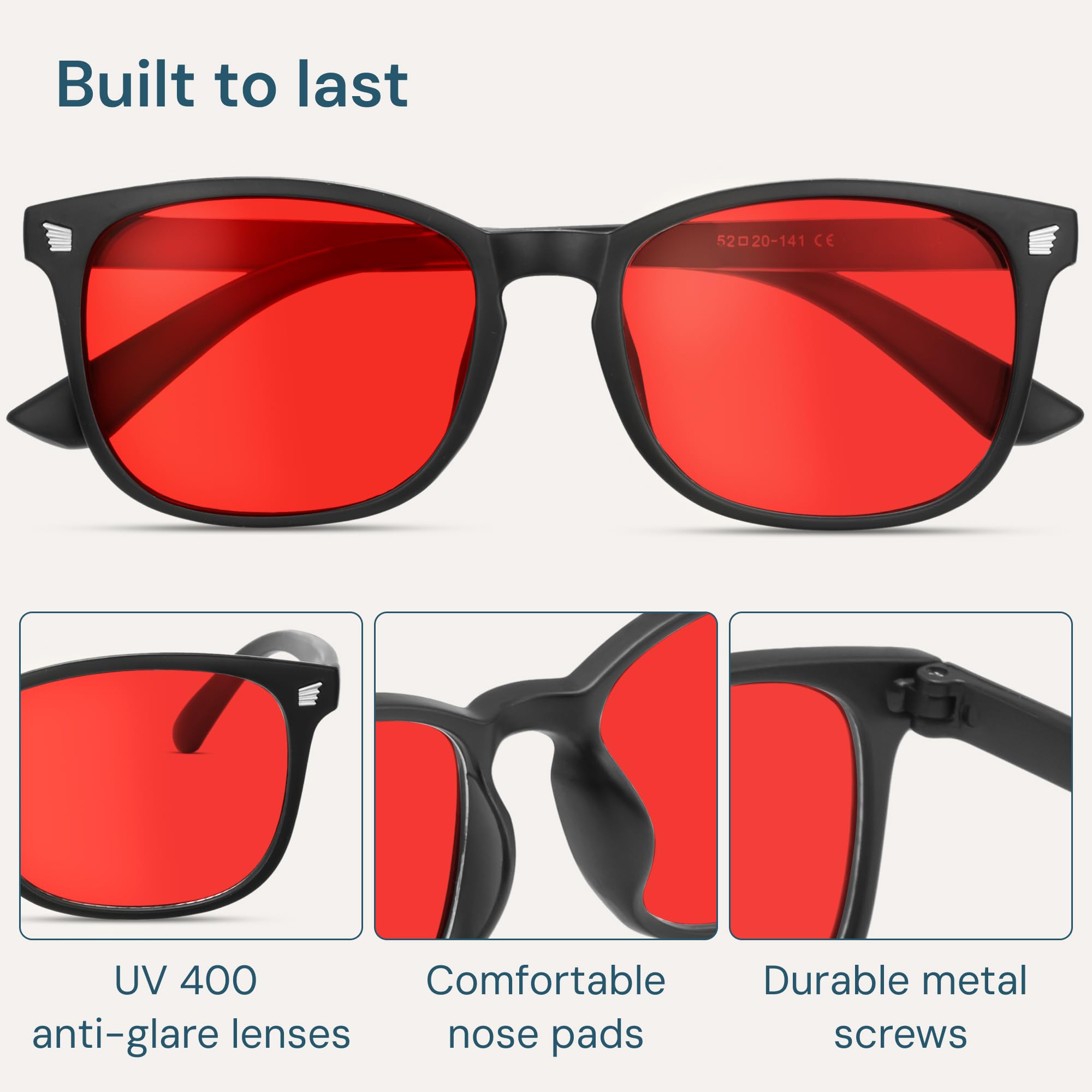 Gaoye polycarbonate lenses provide clear anti glare vision