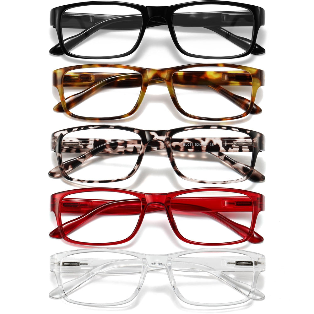 Gaoye all-day reading glasses front view with blue light protection.