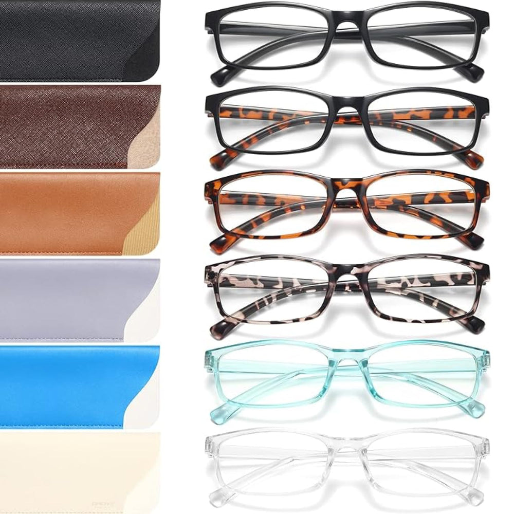 Gaoye reading glasses with blue light coating for screen time comfort