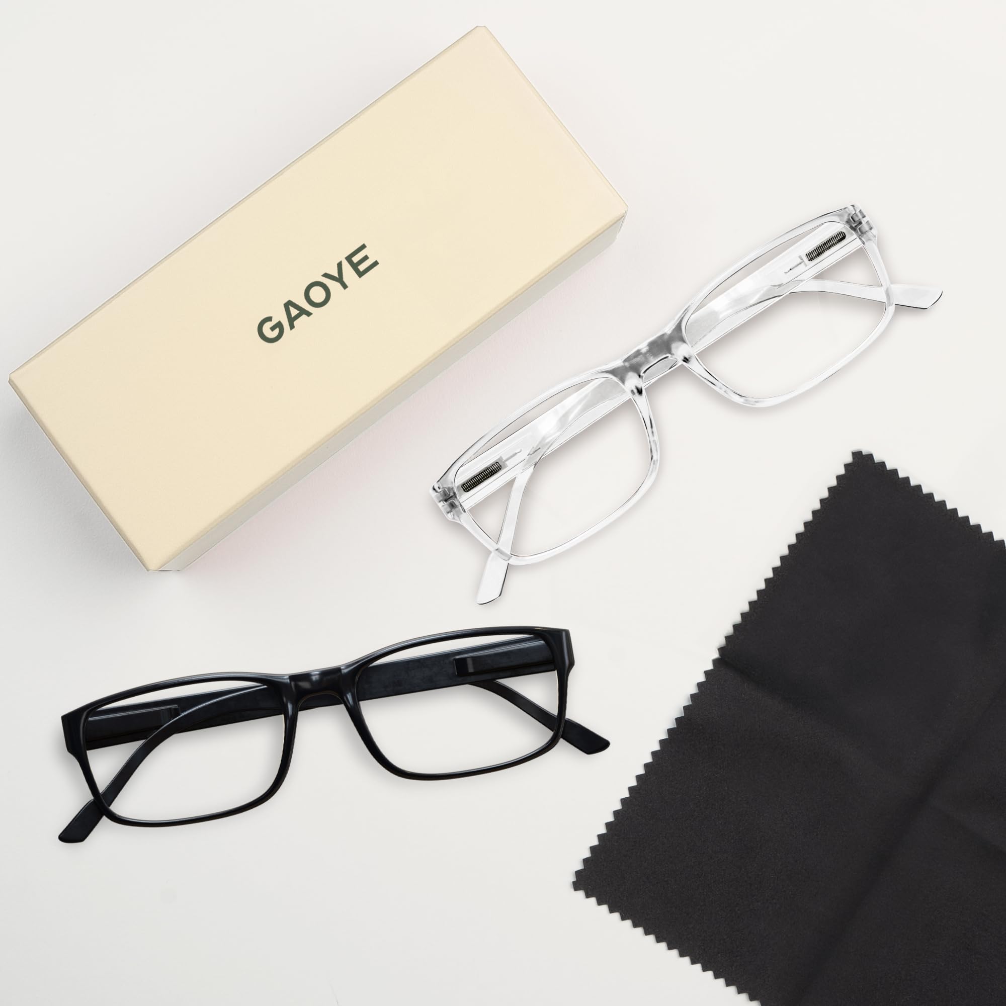 Gaoye reading glasses ideal for desk work and long sessions
