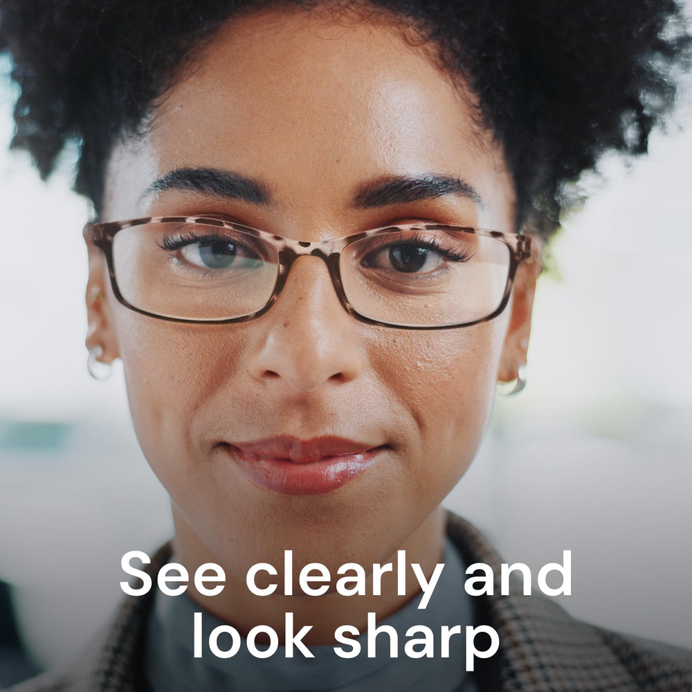 Gaoye reading glasses diopters range visual close-up showing magnification options