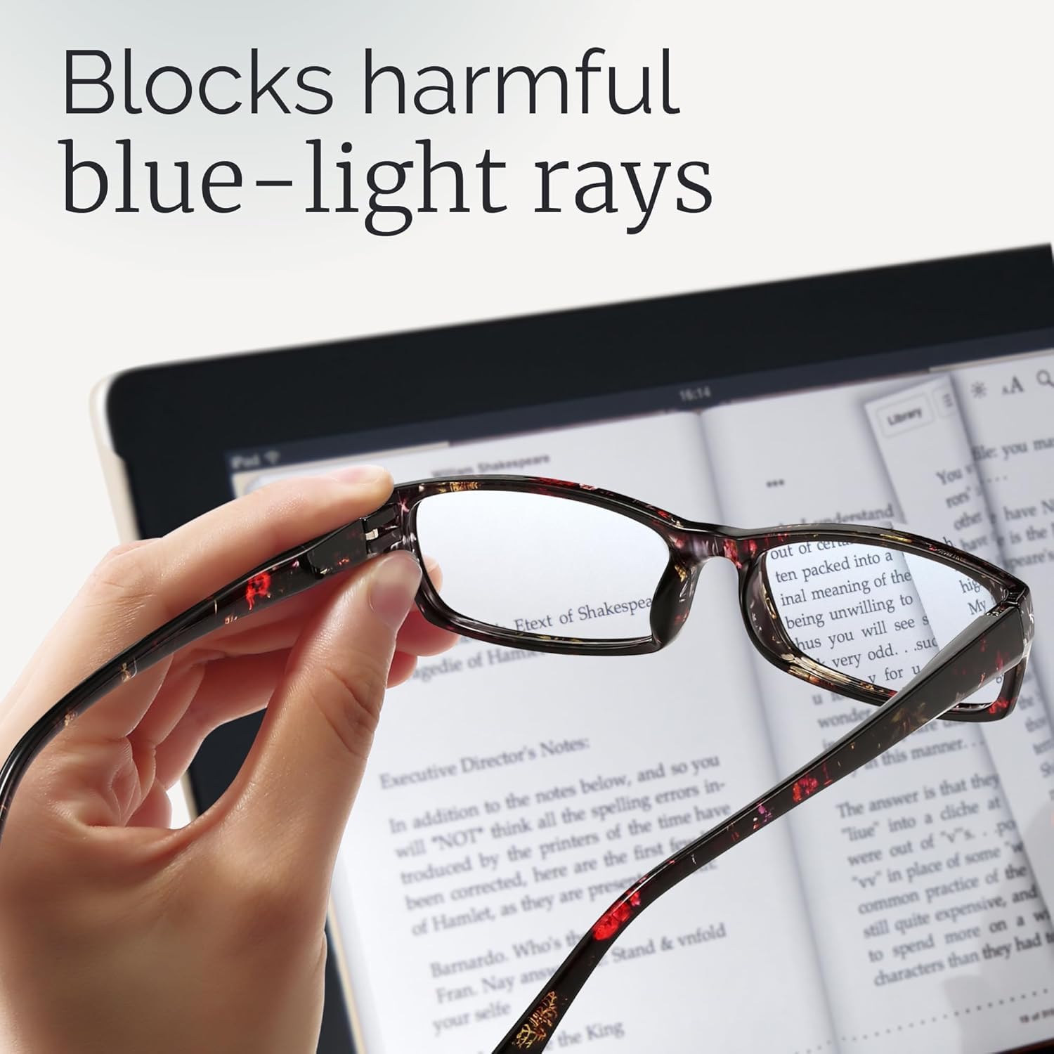 Gaoye reading glasses durable frames withstand daily use and travel.