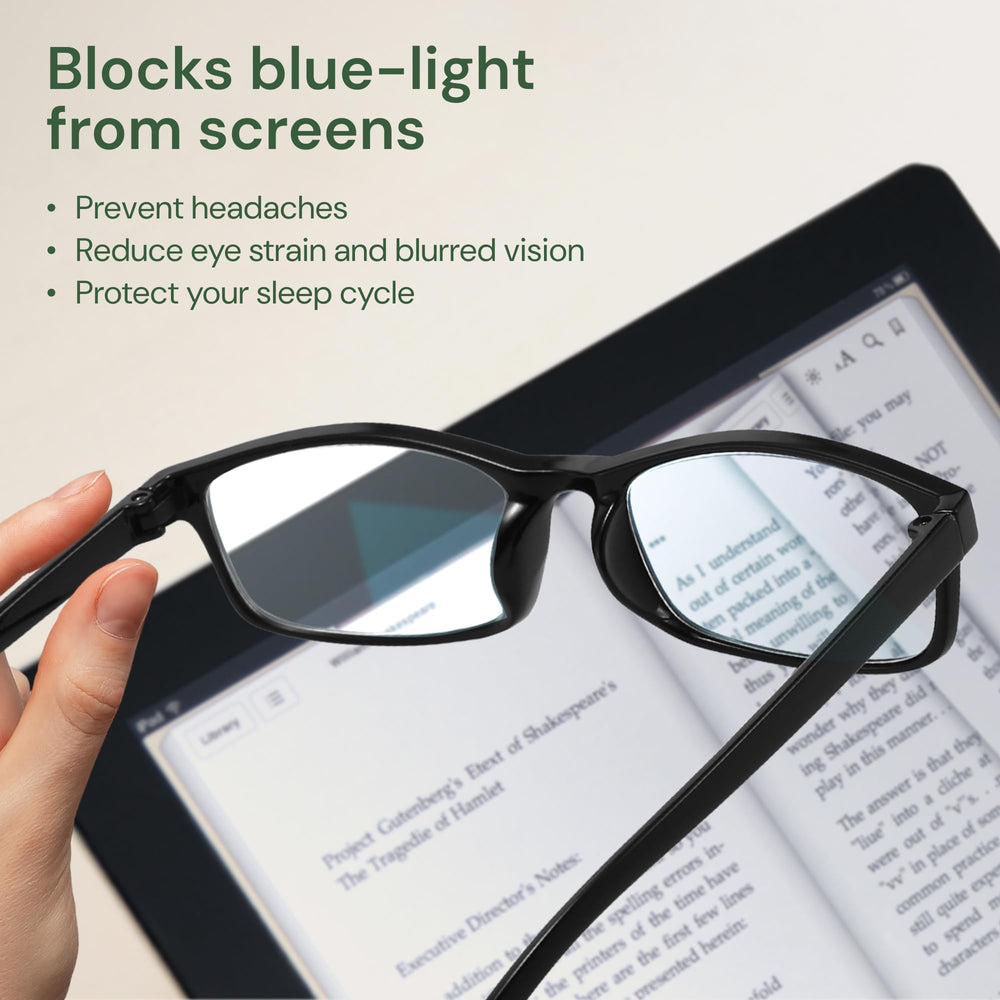 Gaoye front-view of sleek modern reading glasses