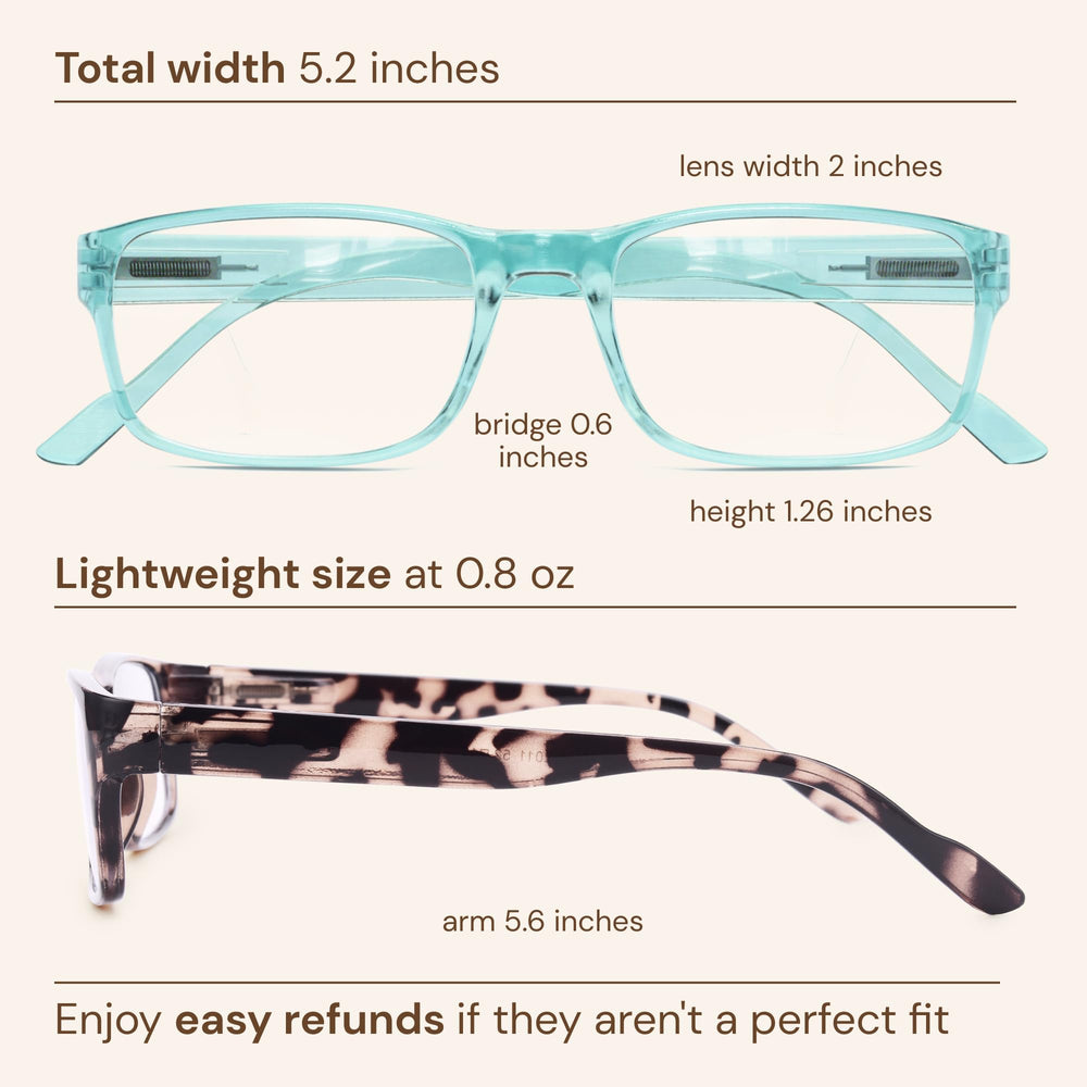 Gaoye reading glasses on desk in use, practical everyday solution.