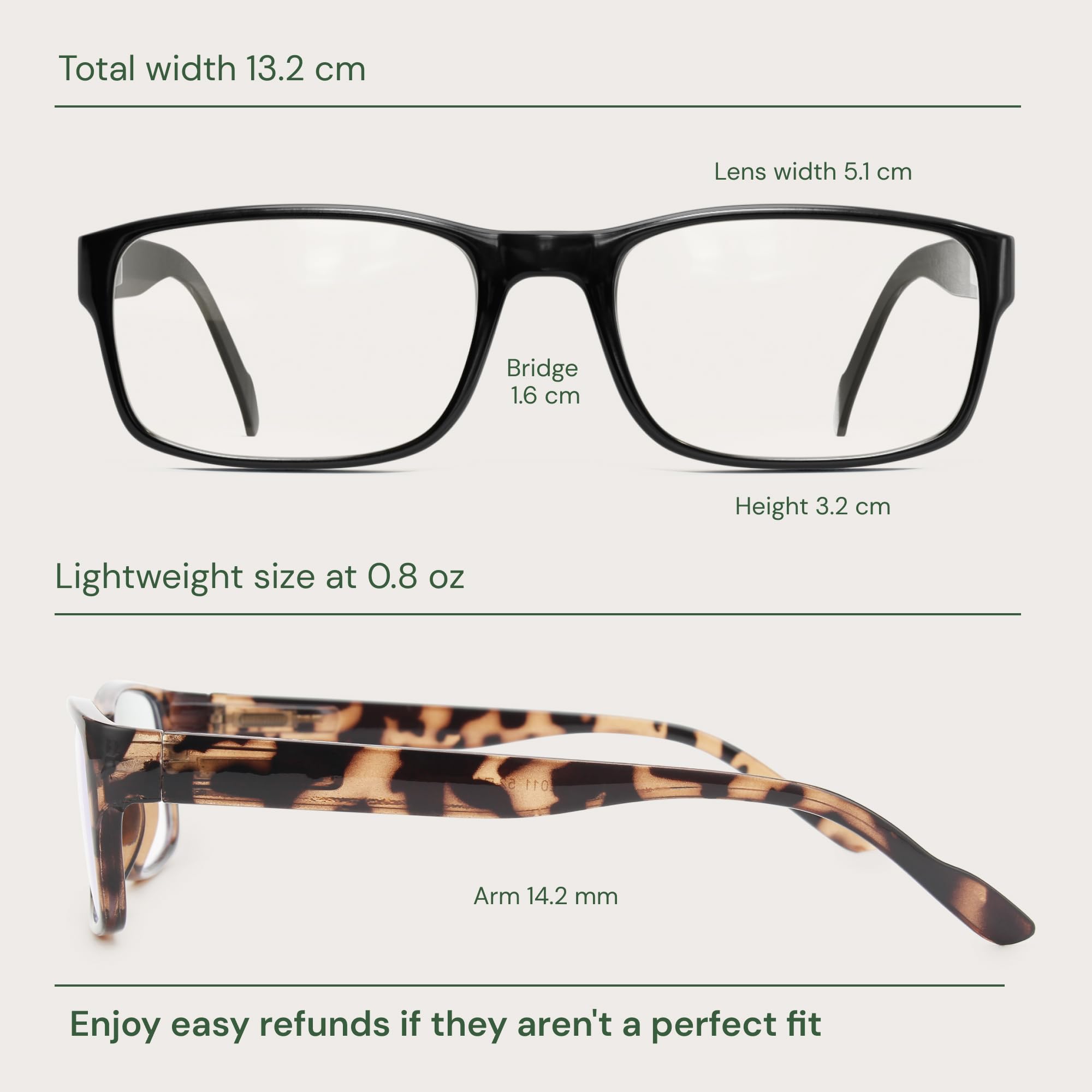Gaoye leopard-frame reading glasses offering stylish comfort for reading anywhere.