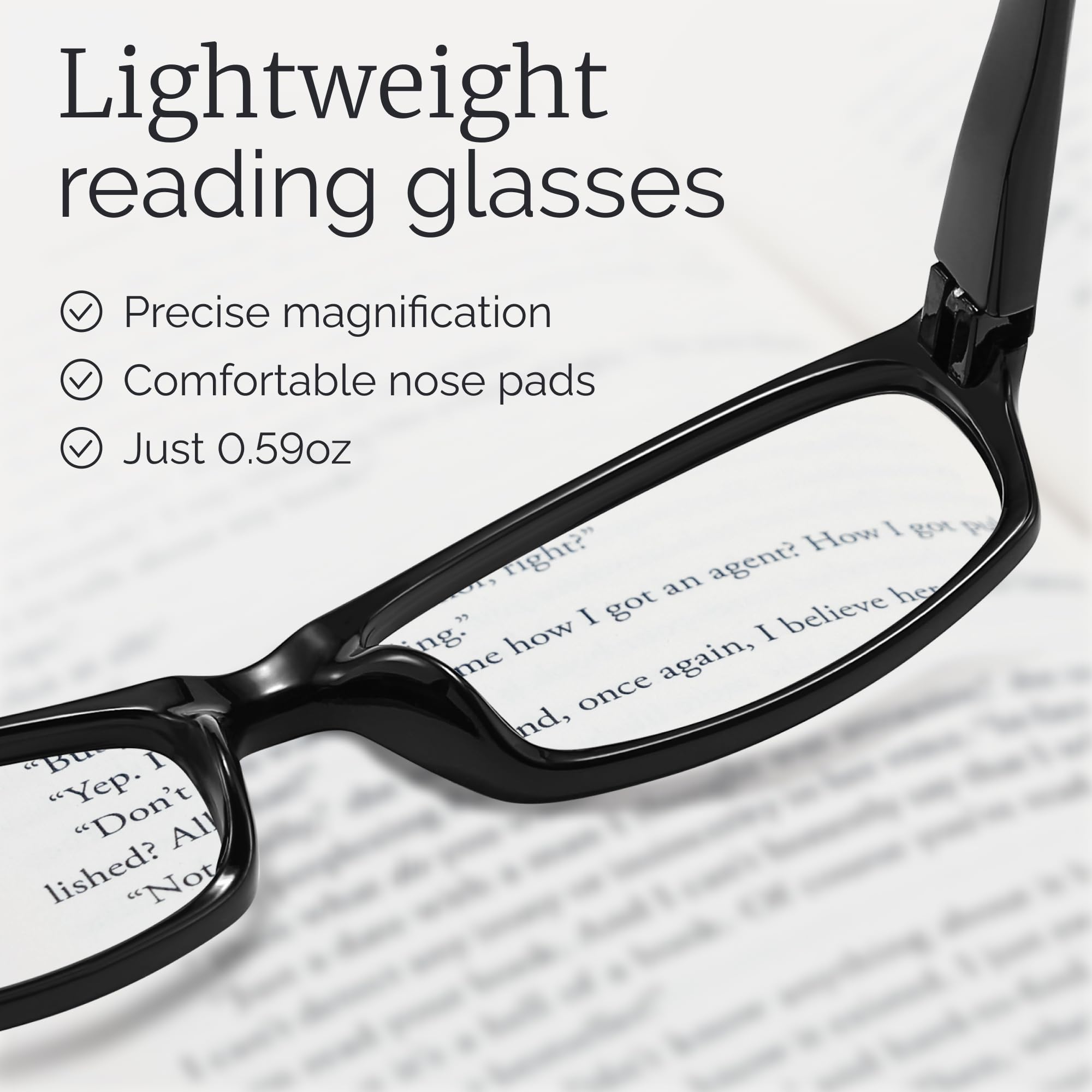 Gaoye clear lenses offer sharp vision with reduced glare.
