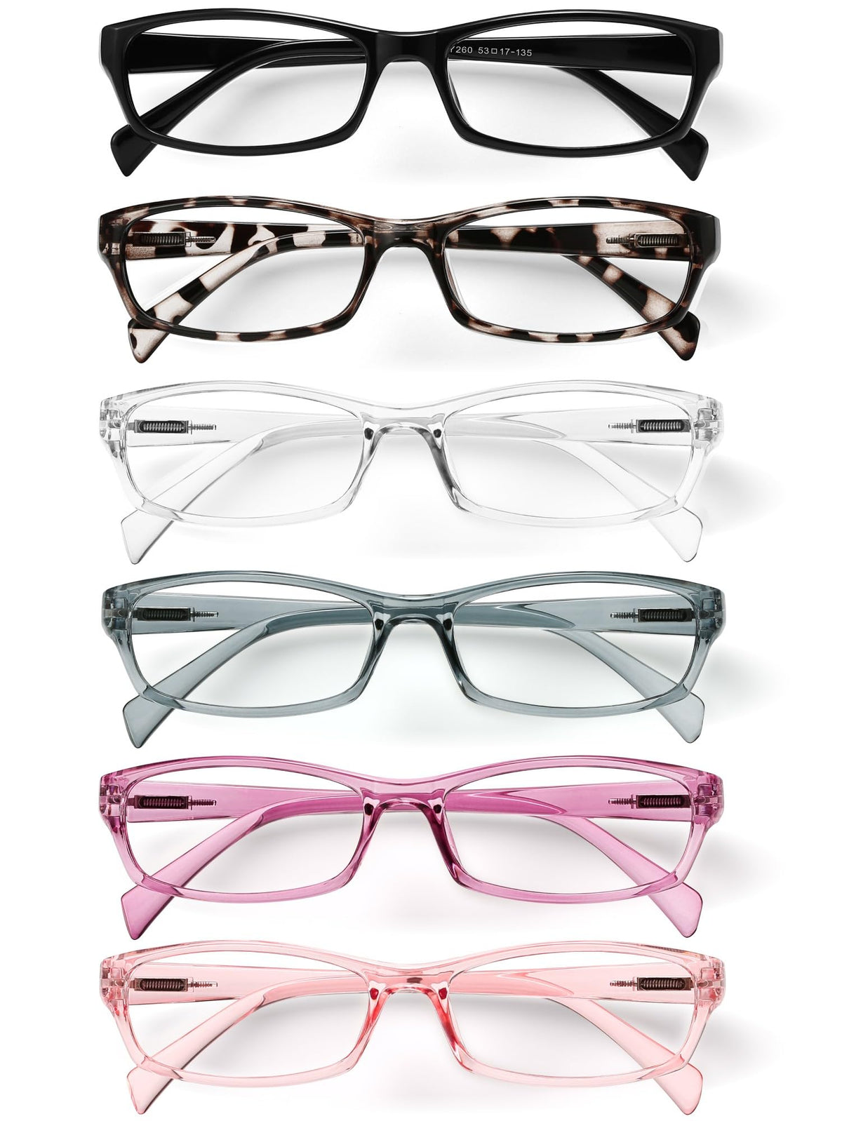 Gaoye reading glasses women pack six for versatile daily wear