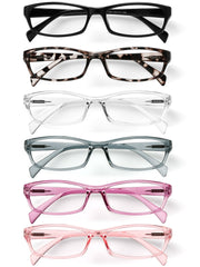 Gaoye reading glasses women six-pack front view for everyday reading and comfort