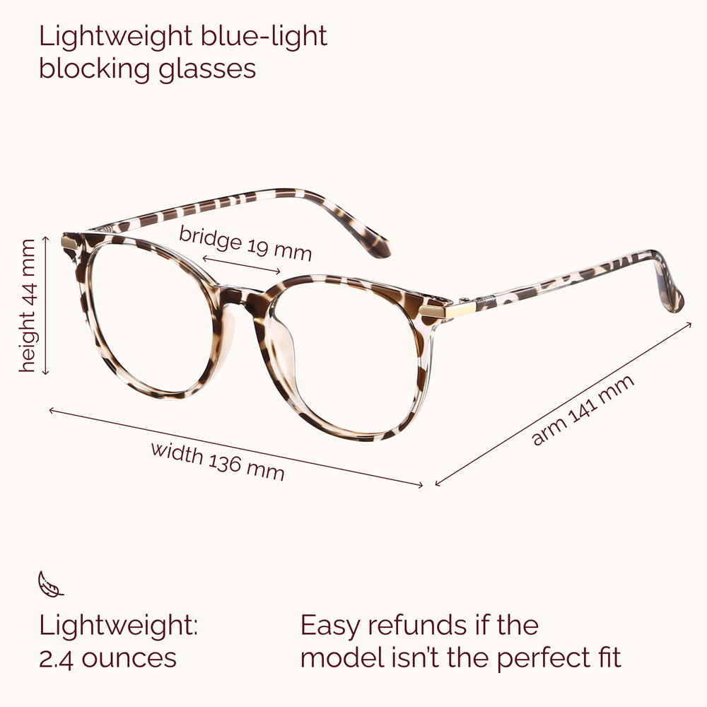 Gaoye retro round eyewear with UV400 protection for daily use.