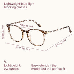 Gaoye retro round eyewear with UV400 protection for daily use.