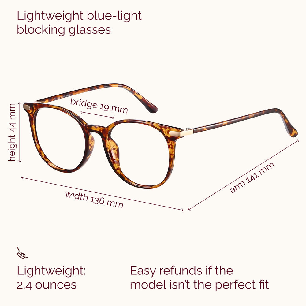 Gaoye round eyewear ultralight nylon frame for all day comfort