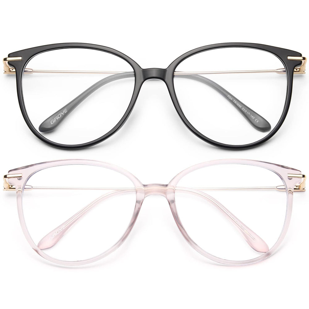 Gaoye round TR90 frames with UV400 lenses for screen comfort and reduced glare.