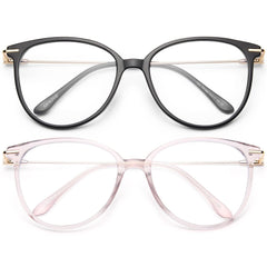 Gaoye round TR90 frames with UV400 lenses for screen comfort and reduced glare.